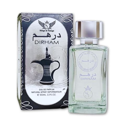 Buy Sillage de Vintage Dirham Silver Unisex Eau De Parfum Perfume with ...