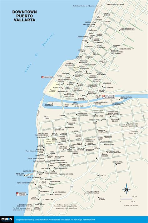Map Of Downtown Puerto Vallarta