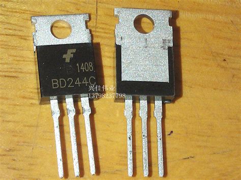 power transistor BD244C TO220 100V / 6A / 65W PNP power transistor ...