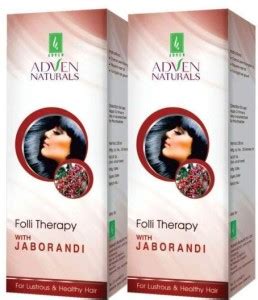 ADVEN Naturals Folli Therapy With Jaborandi Hair Oil 200ML x 2 Hair Oil ...