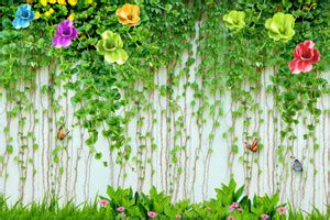 PRIME HOME DECOR 30 cm Abstract Decorative Multicolor Flower With ...