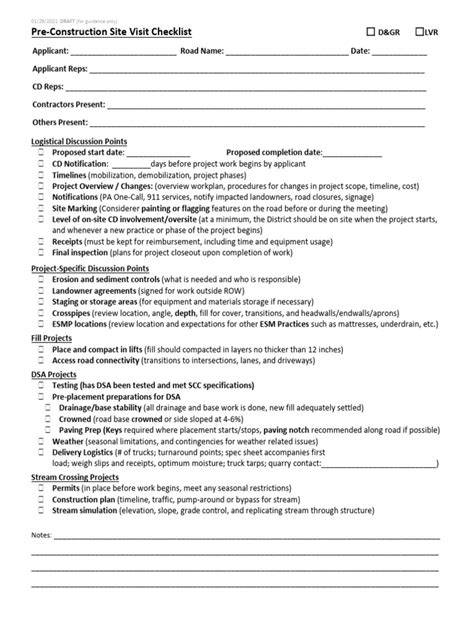 Image result for Pre-Construction Activities Checklist