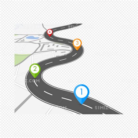 矢量高速路公路道路指示地理位置图片素材免费下载 - 觅知网
