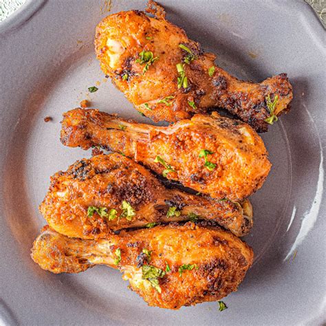 Air Fryer Chicken Legs - Crispy Drumsticks - Upstate Ramblings