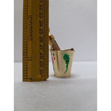 Radha Krishna Holi Celebration Printed Bucket Pichkari For Thakurji (2 ...