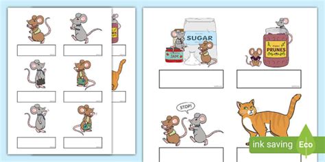 The Town Mouse and the Country Mouse Editable Self-Registration