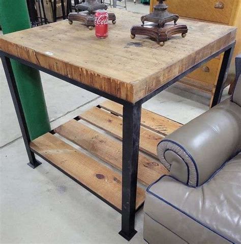 Image result for Butcher Block Work Table