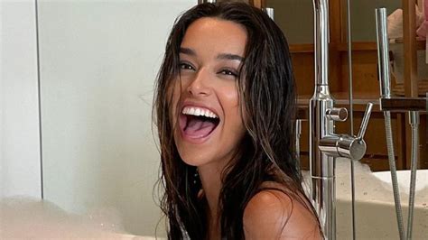 Tottenham star's stunning Wag Marta Diaz called 'best in the world' as she shares naked snap ...