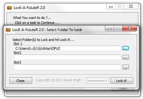 Image result for Lock a Folder