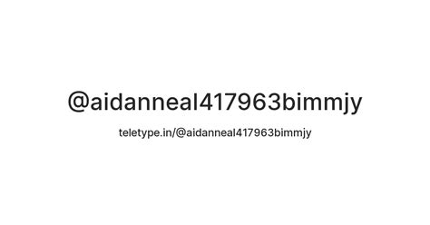 @aidanneal417963bimmjy — Teletype