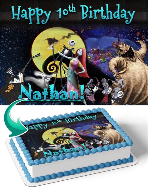 Cakecery Tim Burtons The Nightmare Before Christmas Jack Skellington ...