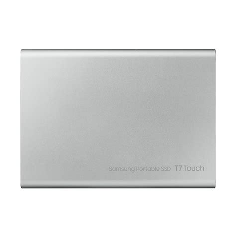 Buy Samsung T7 Touch 1TB Silver USB 3.2 Portable SSD - mdcomputers.in