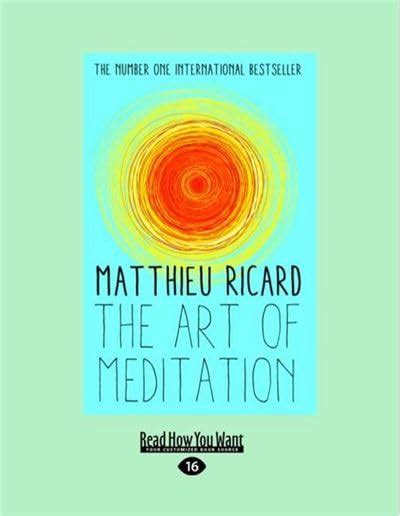 The Art of Meditation : Ricard, Matthieu: Amazon.in: Books