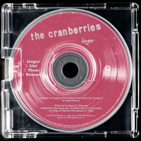 the cranberries linger CD case | Cd cover, Music cover photos, Cd artwork