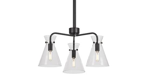Forte Lighting 2733-03-04 Beaker 3 Light 18" Wide Chandelier | Ferguson ...