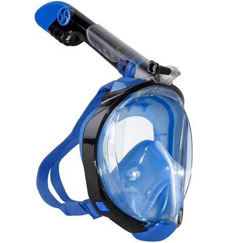 Buy Unigear Snorkel , Full Face Snorkeling Free Breathing Design Anti ...