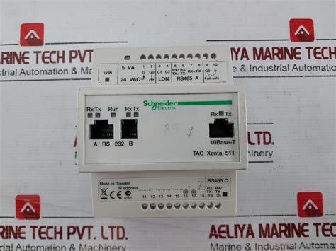 Schneider Electric Tac Xenta 511 Lonwork Network Plc Web Server 5Va 24 ...
