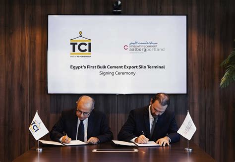 TCI SIGNS AGREEMENT TO BUILD AND OPERATE EGYPT’S FIRST BULK CEMENT ...