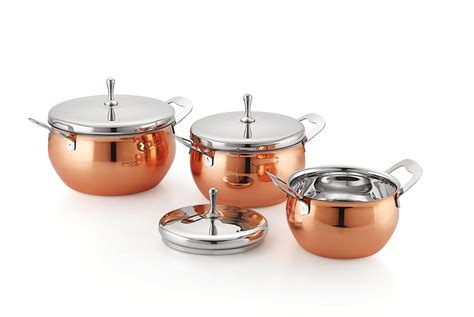 Buy Copper Serving Handi | Pure Steel Copper Chafing Dish