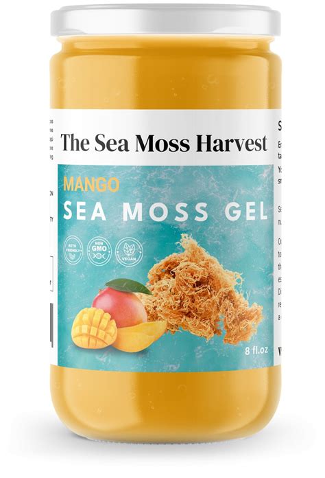 Mango Sea Moss Gel | The Sea Moss Harvest