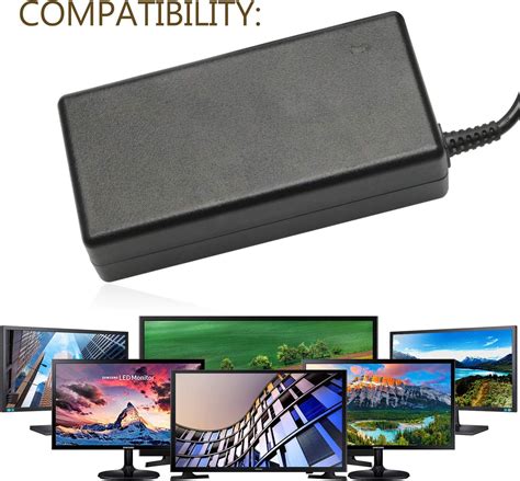 Buy 19V Monitor LED TV Adapter Charger for Samsung 32 Class J5205 J5003 ...
