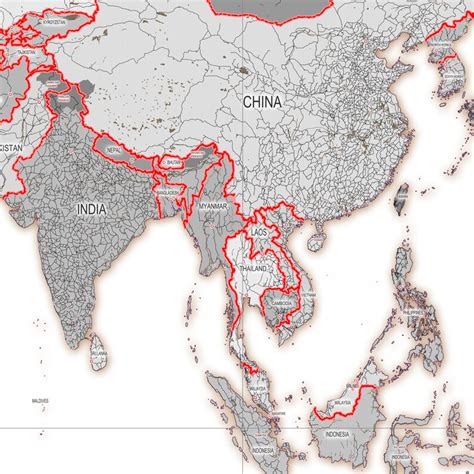 Accurate Modern World Map 的图像结果