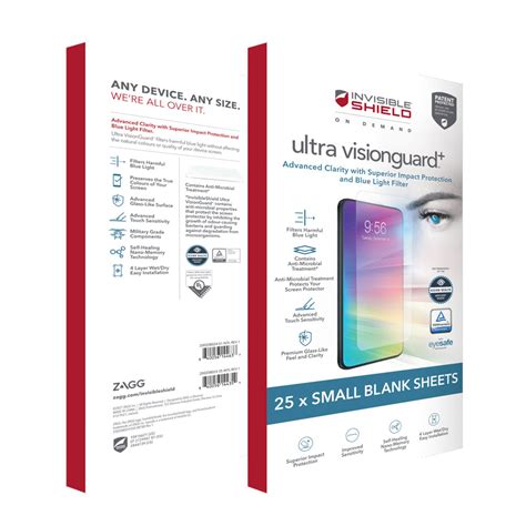 Ultra VisionGuard Plus, 4 Layer Film, Small (Order in multiples of 25) | ISoD