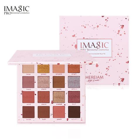 IMAGIC PROfessional PINK POP 16 COLOR EYESHADOW PALETTE EY-327 | Imagic ...