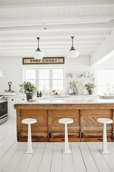 Antique Kitchen $1,000 Vintage Kitchen Tour With Painted White
