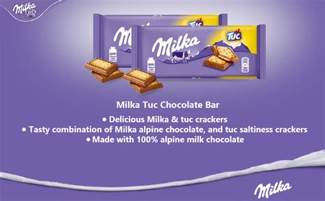 Milka Tuc Chocolate Bar Pouch, 87 g : Amazon.in: Grocery & Gourmet Foods