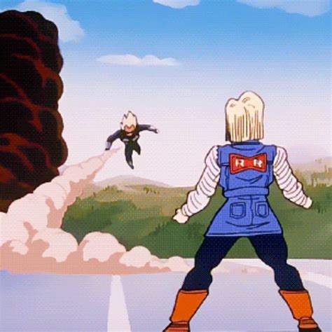 Image result for Android 18 Vs Vegeta