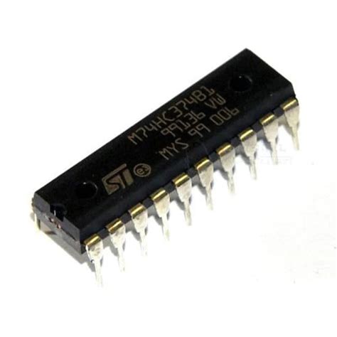 74HC374 8 D-Flip-Flop With 3-Output State IC (74374 IC) DIP-20 Package ...