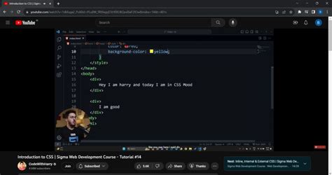 Code with Harry HTML/CSS JS 的图像结果