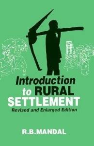Introduction to Rural Settlement Revised and Enlarged Edition: Buy ...