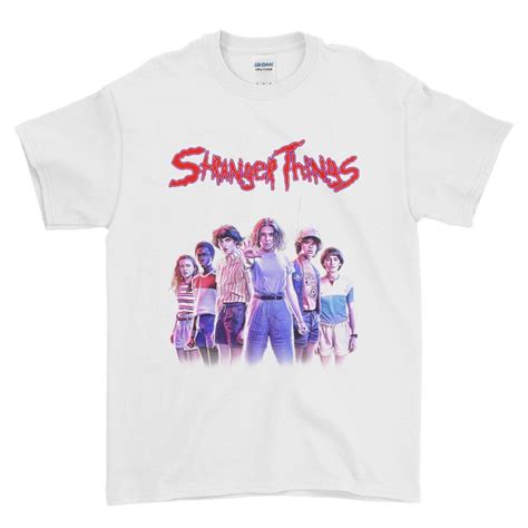 Stranger Things Characters T-shirt - www.hurtee.com