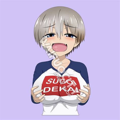 Uzaki-chan | Cow Bikini | Hana | Waifu | Anime Car Sticker - Etsy