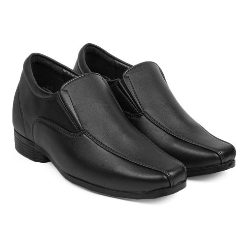 Men's 3 Inch Hidden Height Increasing Office Wear Slip-on Shoes – BxxyShoes