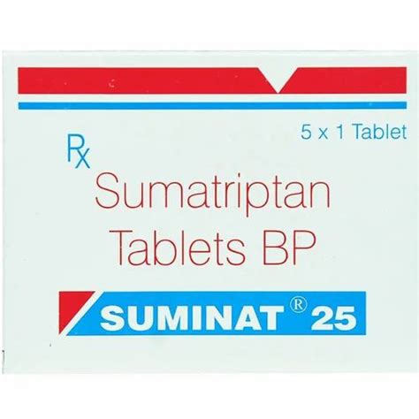 Image result for Sumatriptan 100Mg Tablets