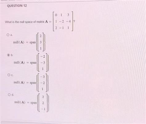 Image result for Left Null Space Example Rectangular Matrix