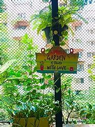 Indigifts Design Wooden Door Wall Hanging Family Funny Quirky Quote ...