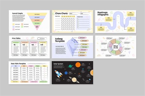 Cute Infographic Templates Set - BrandPacks