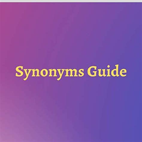 Synonyms Guide - App on Amazon Appstore