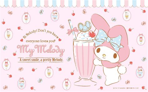 My Melody Desktop Wallpapers - Top Free My Melody Desktop Backgrounds ...
