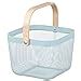 IKEA RISATORP storage Basket, pale blue, 25x26x18 cm (9 ¾x10 ¼x7 ...