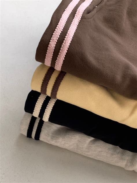 予約【DURANG RURANG】Ribbon Track Jogger Pants (4color) | haneulpet
