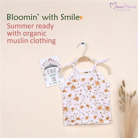 Baby Organic Cotton Knot type Jhabla | Bloom – Moms Home
