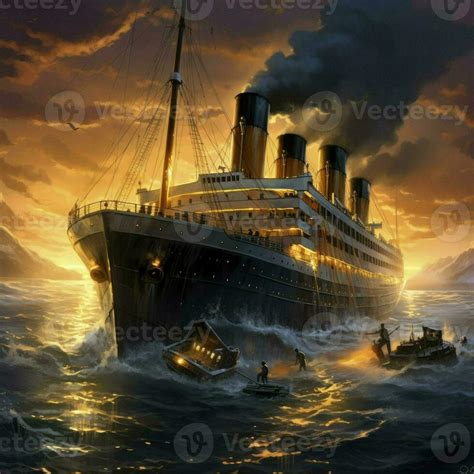 Image result for Titanic Sinking Neotastic