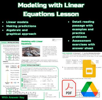 Image result for Linear Model Lesson
