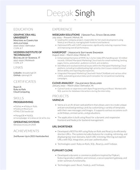 Review my Resume | Glassdoor Forum