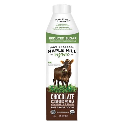 Maple Hill Launches Reduced Sugar Grass Fed Organic Chocolate Milk